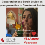 Astute promotion for Sarah-Louise Wykes to Director
