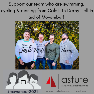 Astute Recruitment Ltd do #movember2021